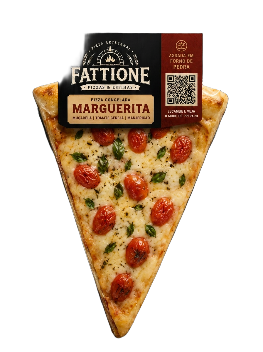 Fatia individual Fattione sabor Marguerita